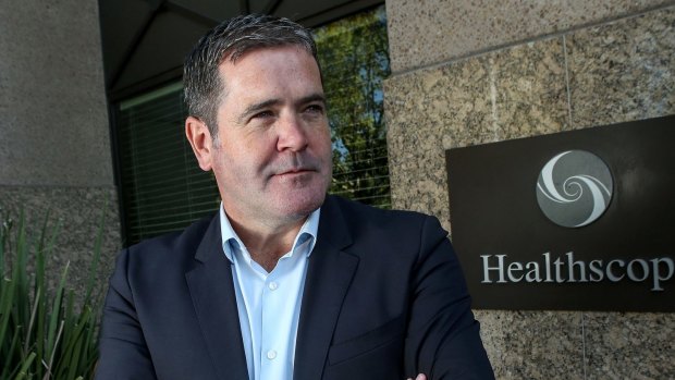 Healthscope chief executive Gordon Ballantyne.