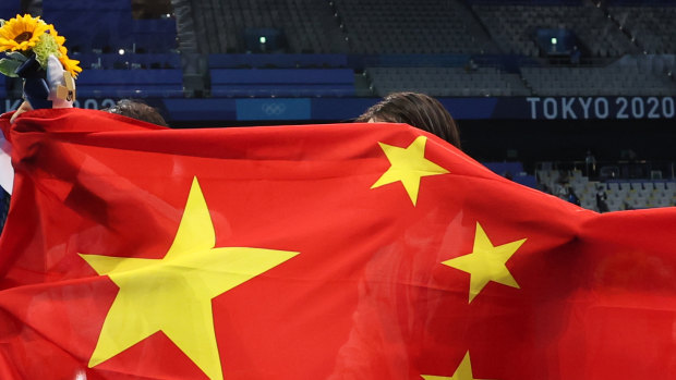 Two Chinese swimmers tested positive for a banned drug, but it was blamed on burgers. 