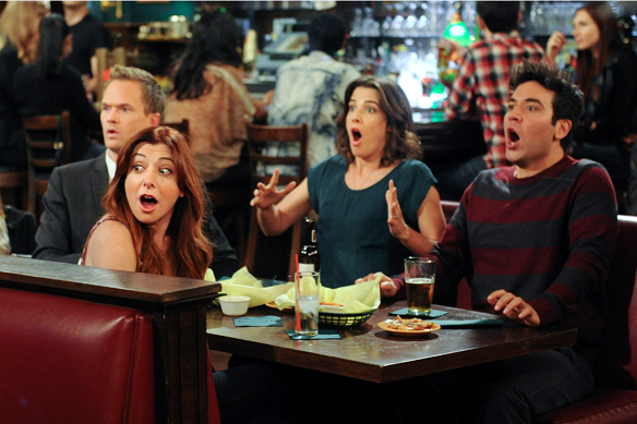 The cast of How I Met Your Mother.