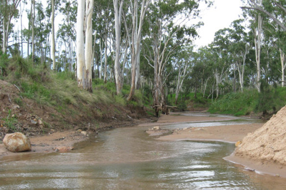The Suttor River in central Queensland. 