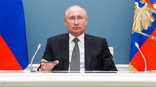 Russian President Vladimir Putin poses a threat to global security.