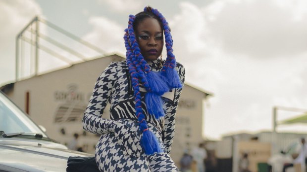 Zambian-Australian rapper Sampa The Great.