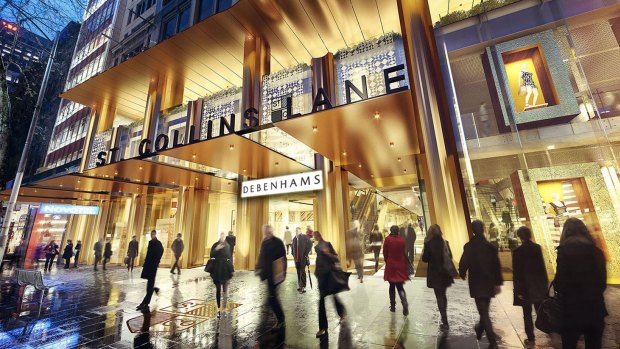 Debenhams has said it will shut its only Australian store. 