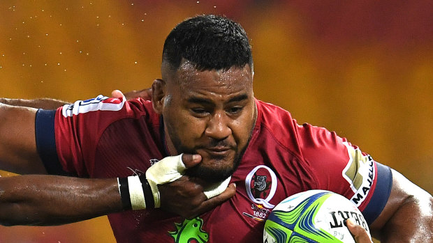 "Might as well sack me": Taniela Tupou of the Reds.