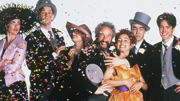 Memorable opening: Four Weddings and a Funeral.