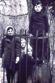 Siblings to be: Budapest circa 1941 (L-R) Mary, Andy, John, Andrew.