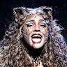 Gabriyel Thomas as Grizabella the Glamour Cat.