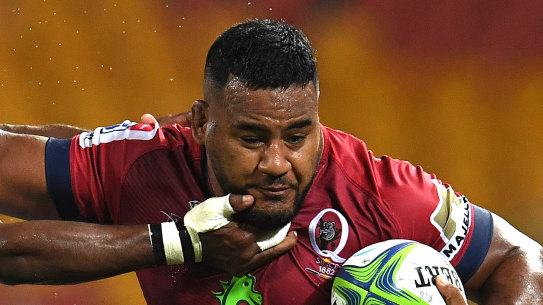 "Might as well sack me": Taniela Tupou of the Reds.