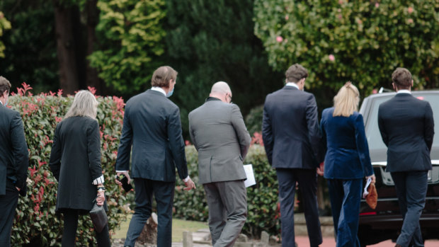 Who’s who of broadcasting represented at David Leckie’s funeral