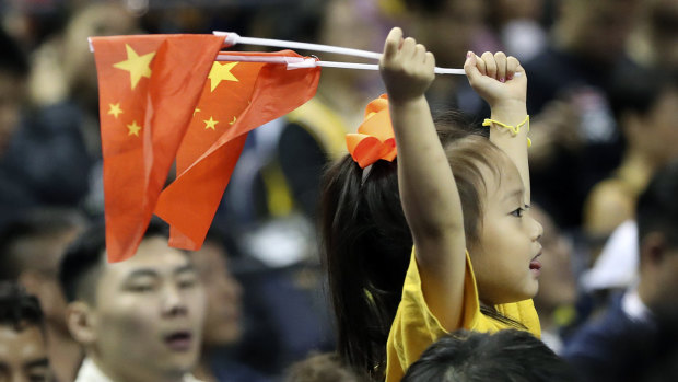 Despite the controversies, fans still attended the game in Shanghai.