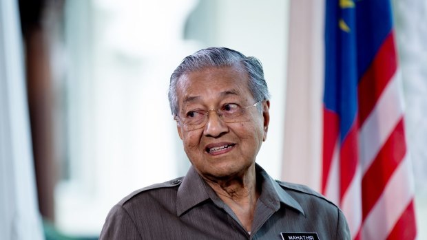Stocks have slumped since Mahathir Mohamad's surprise election victory last year.