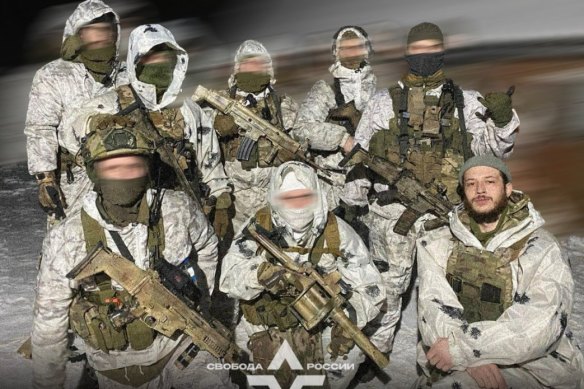 Soldiers from the Freedom of Russia Legion carried out operations in the region of Belgorod.