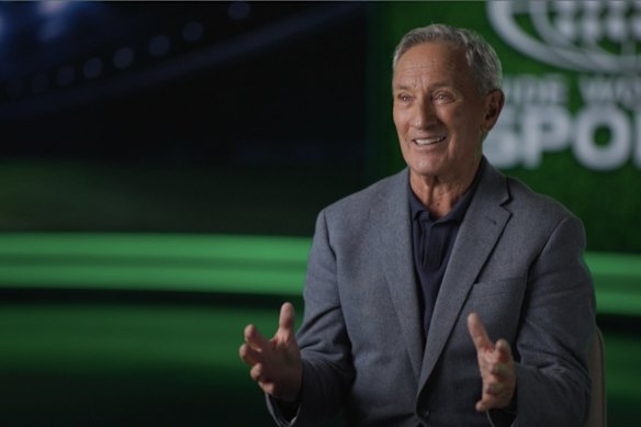 Retired sports broadcaster Ken Sutcliffe stars in 70 Years of Television.