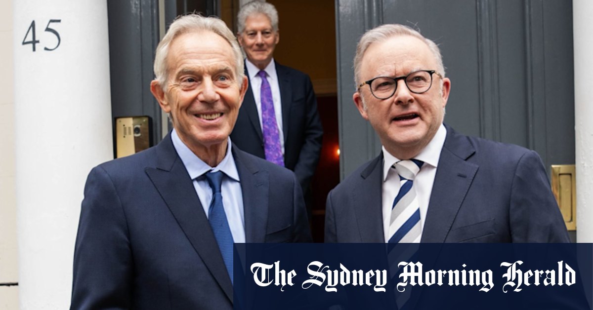 Anthony Albanese open to Tony Blair running post-war Gaza
