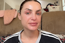 Calarco has been open about her struggles as a solo mum.
