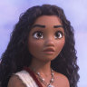 Moana and her new crew in Moana 2.