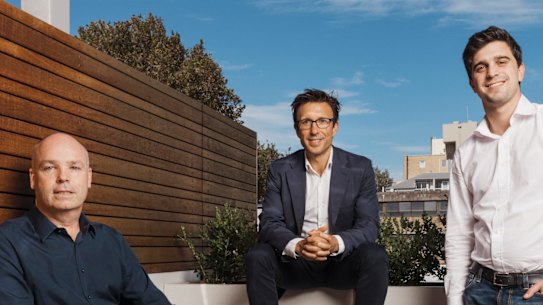 David Hancock has left Afterpay but co-founders Anthony Eisen and Nick Molnar remain in charge.