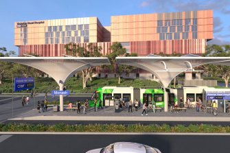 If it was eventually approved and funded, the trackless tram route would run from Caulfield to Rowville, via Monash University’s Clayton campus and the Chadstone shopping centre.