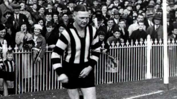 Collingwood's Harry Collier in 1937.