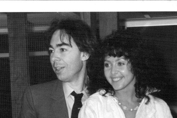Brightman with her former husband Andrew Lloyd Webber in 1983.