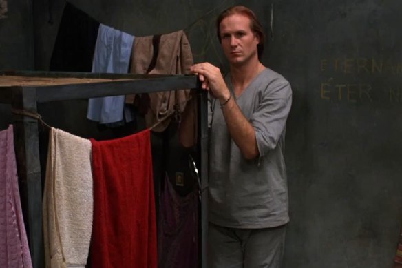 In his Oscar-winning role in Kiss of the Spider Woman.