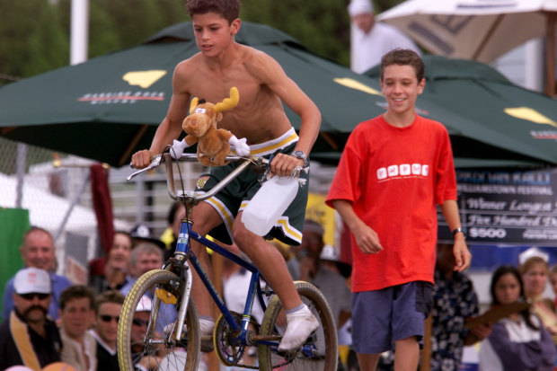 Nick Bracks at Williamstown Festival in 2001