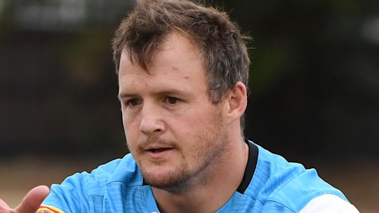 Josh Morris has asked for a release from the Sharks - but the club has refused to budge despite salary cap pressures.