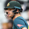 Third T20: Smith’s World Cup bid in danger after rain-shortened 10-over slogfest