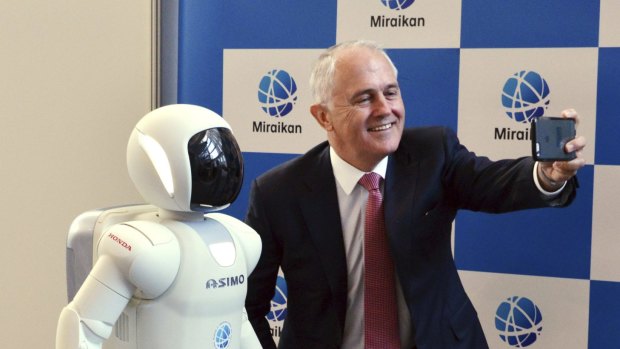 Malcolm Turnbull says Scott Morrison is not as enthusiastic about innovation as he is. 