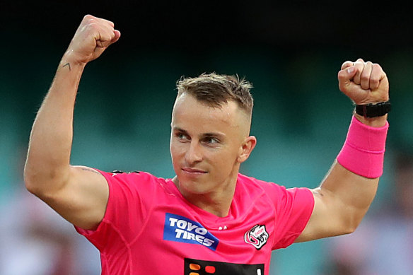 English import Tom Curran is likely to feel the sweltering heat more than most in Alice Springs on Friday.