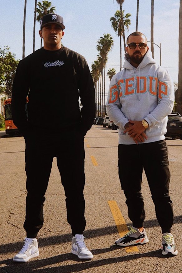 Trevene Patrick and Geedup founder Jake Paco.