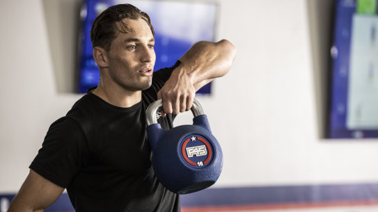 F45 ambassador, ruby player Cameron Murray is one of many celebrities who have helped the brand become a household name.