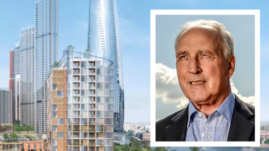 Former prime minister Paul Keating helped drive the vision for Barangaroo.