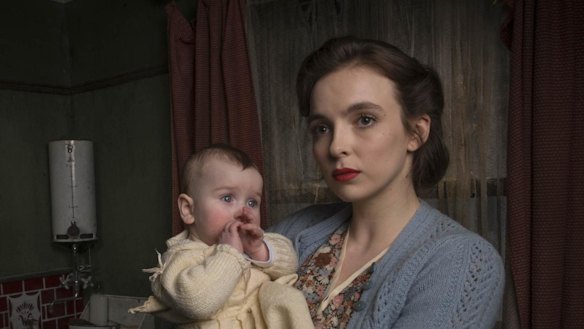 Jodie Comer in Rillington Place.