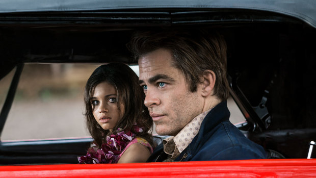 India Eisley and Chris Pine star in I Am the Night. 