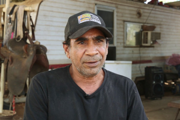 Former Marra Worra Worra chief Eric “Dickie” Bedford.