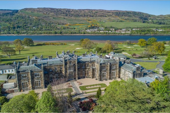 A $42 million renovation is underway at Scotland’s Mar Hall.