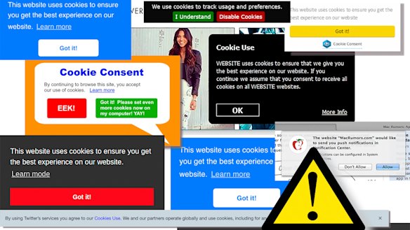 From emails to pop-ups, companies are coming up with various ways to get your 'consent' and comply with the new laws.