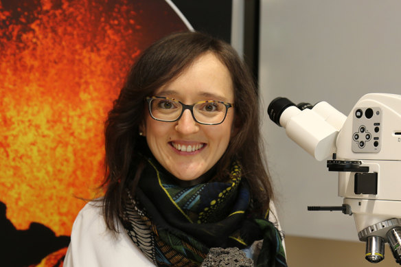 Volcanologist Dr Teresa Ubide says the UQ research has implications for the early detection of imminent eruptions.