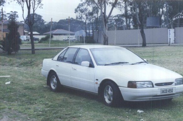 The 37-year-old was last seen in his 1992 white Ford Falcon. The car, unlocked and undamaged was found at Leppington, outside the Rebels Motorcycle Club six weeks later.
