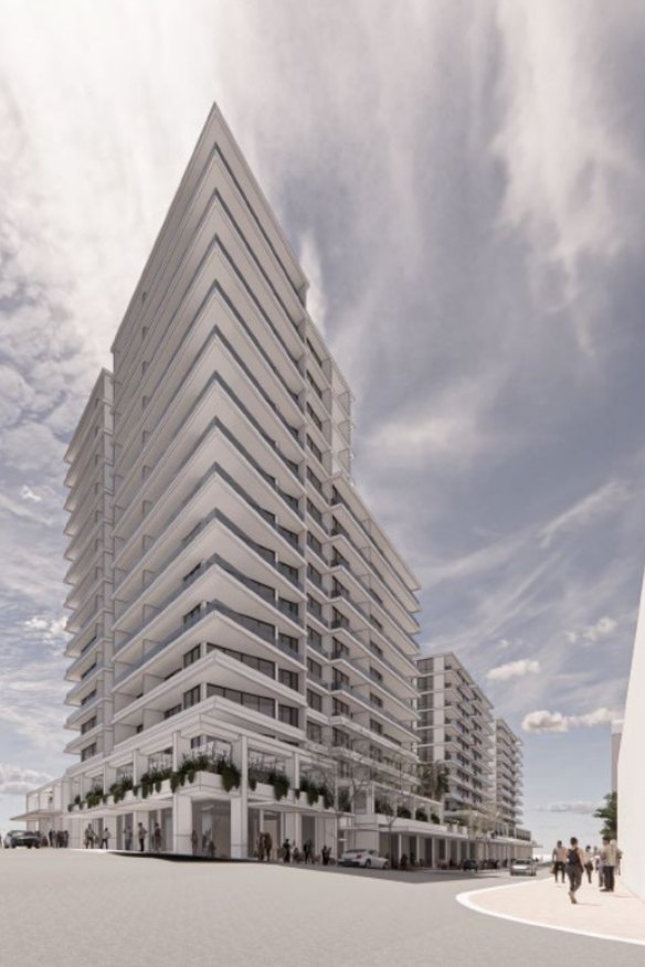 An artist impression of the Coles Sutherland redevelopment.