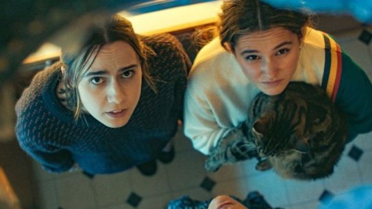 Kat Sadler, Lizzie Davidson and Louise Brealey as Josie, Billie and Deb.