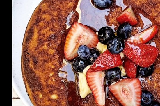 Pina’s sourdough pancakes.