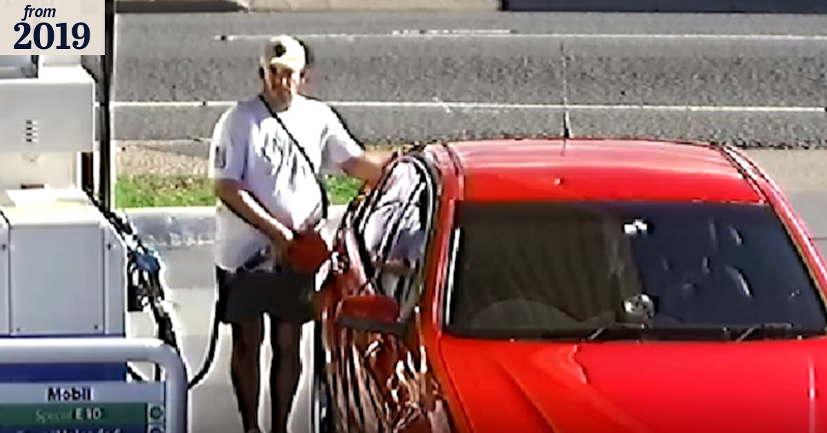 Police release footage of man before he was found dead in sewage tank