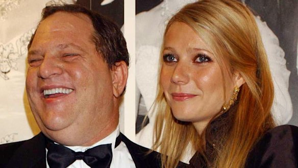 Harvey Weinstein and Gwyneth Paltrow in 2002.
