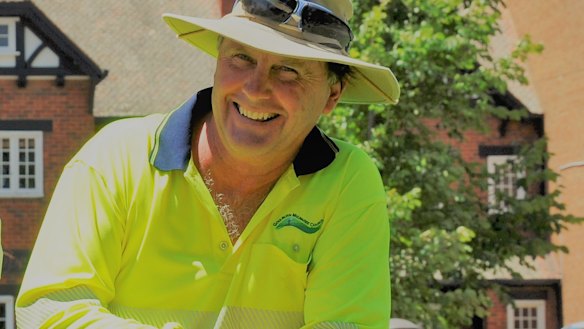 Skin cancer survivor Michael Hannan.