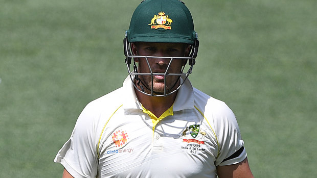 Opener Aaron Finch is under pressure for his place after failing twice in his first Test on home soil.
