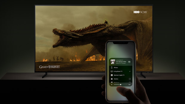 AirPlay 2 on Samsung and LG 2019 TVs will let you fling video from Apple devices to the big screen.