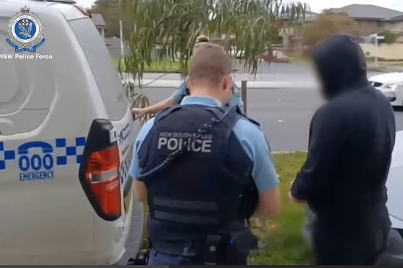 Police make an arrest in connection with an alleged criminal syndicate involved in multiple identity and banking frauds.