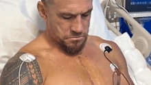 Sonny Bill Williams after surgery.